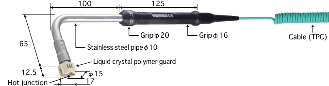 南京E型熱電偶 SX-163E-01-1-TPC1-ANP K型熱電偶 SX-163K-01-1-TPC1-ANP