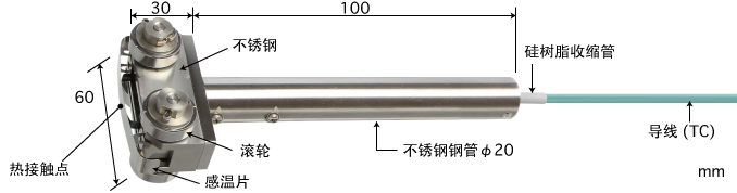 成都E型熱電偶 S-641E-01-0-TC1-W K型熱電偶 S-641K-01-0-TC1-W