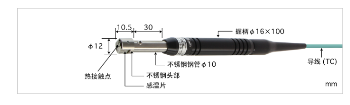 重慶E型熱電偶 A-331E-00-1-TC1-ANP K型熱電偶 A-331K-00-1-TC1-ANP